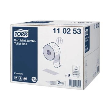 Tork Premium hófehér toalettpapír, 12 tekercs/karton