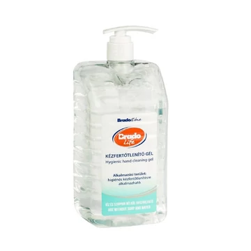 Brado Life virucid hatású alkoholos kézfertőtlenítő gél, pumpás, 500 ml