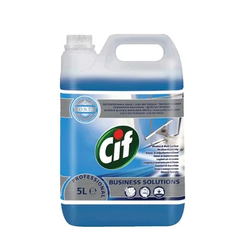 Cif Pro Formula Window/Glass & Multi Surface ablak- és felülettisztítószer, 5 liter