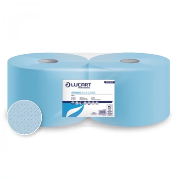 Lucart Strong Blue 2.1000 tekercses törlőkendő 2 rétegű